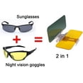 thumbnail image 2 of Anti-Glare Car Visor- Vehicle Visor Extension 2 In 1 for Day And Night - Glare Blocker Universal for Driver and Passenger, 2 of 9