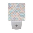 thumbnail image 6 of Yayeee LED Plug in Night Light for The Home with Auto Dusk to Dawn Light Sensors, 2 Pack, Small Pink Pattern, 6 of 6