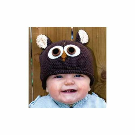 Kids Ozzie The Owl Beanie by Knitwits - A645K