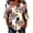 0528liBeige1, variant on Womens 250th Anniversary USA Shirts America Flag Printed Half Sleeve V Neck T-Shirts Plus Size Loose 4th of July Button Tops Independence Day Patriotic Graphic Tees 0528liRed XXL