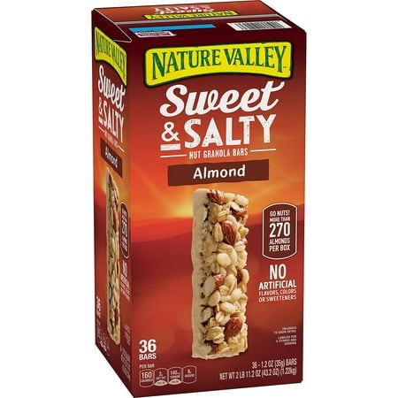 Nature Valley Sweet & Salty Almond Granola Bars (1.2 oz. 36 ct.)