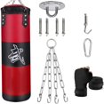 thumbnail image 1 of Set de saco de boxeo ZERUIDM sin relleno con vendas para manos y soporte, 1 of 6