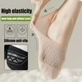 thumbnail image 2 of 5 pairs No Show Socks for Womens Size 6-9, Ultra Low Cut Liner Silk Breathable Socks Ice Feeling socks, Nonslip Liner Invisible Hidden Thin Socks, 2 of 6