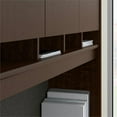 thumbnail image 6 of Bush Business Furniture Series C 60W x 30D Office Desk with Hutch and Mobile File Cabinet , Mocha Cherry, 6 of 8