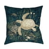 Thumbprintz Sea Turtle Vignette or Floor Pillow