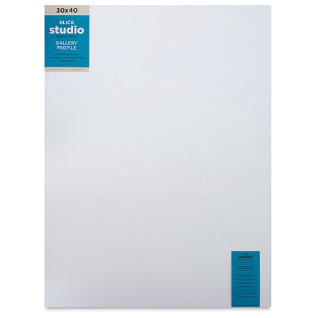 Blick Studio Stretched Cotton Canvas - Gallery Profile, 30" x 40"