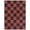 Red and Black, variant on Garvee 5'x7' Christmas Area Rug Checkered Indoor Carpet, Washable Rugs Geometric Non-Slip Rug Low Pile Floor Mats for Living Room Bedroom Holiday Decor, Red and Green