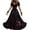 Black, variant on PBFRDSJ Womens Gothic Maxi Dress V Neck Short Sleeve Fitted Corset Waist Flowy Skirt Skull Spider Web Print Gown for Outings