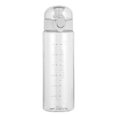 thumbnail image 1 of PortableTransparentPlasticWaterBottleLargeCapacityOutdoorSportsWaterBottleForBoysAndGirlsStudents, 1 of 5