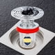 thumbnail image 1 of Preventer de drenaje, Válvula de un solo sentido, Acero inoxidable, Diseño moderno, Para baños residenciales, Evita sifones, Filtro de agua, Grifo de drenaje, Sistema de descarga, Protección contra, 1 of 6