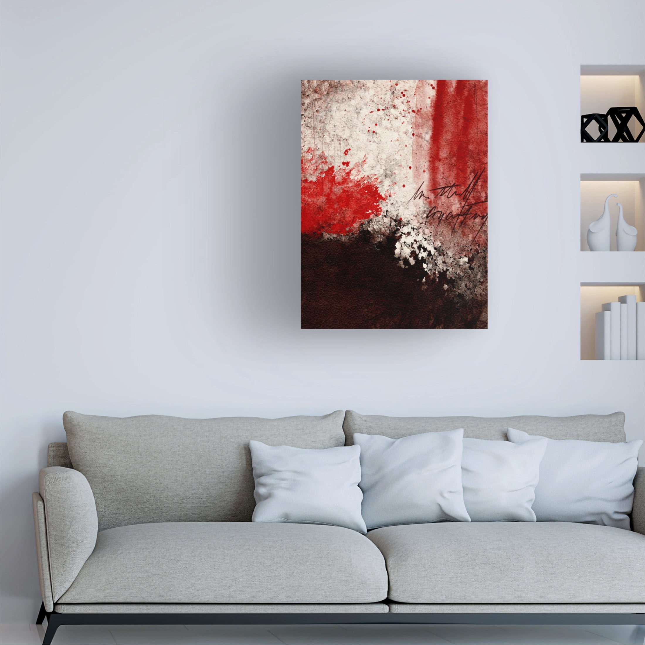 Canvas Wall Art - Hanna Bruer 'Control' Wall Art for Living Room, Bedroom, or Office Décor by Trademark Fine Art - 14 x 19 Inches