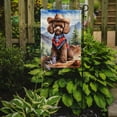 thumbnail image 2 of Yorkshire Terrier Yorkie Cowboy Welcome House Flag, 2 of 5