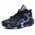 thumbnail image 2 of Novetra Men's Basketball Shoes Anti Slip Sports Training Running - BLACK_10, 2 of 6