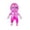 Pink, variant on Clearance Ba-by Squishies Glitter Slow Rising Squishies Toys Soft Squeeze Stress Relief Fidget Toys for Adults Cute Squishies for Party Favors Basket Stuffers(Purple)