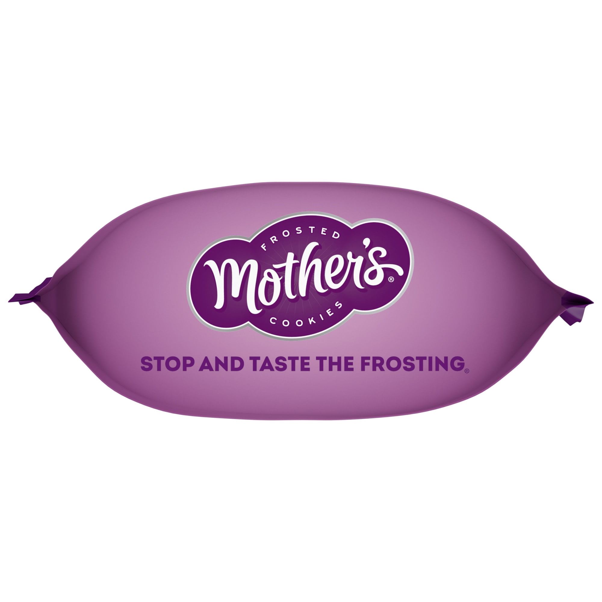 Mother’s x NERDS Sweet & Tangy Frosted Cookies, Shortbread Cookies topped with Rainbow NERDS Candy, Resealable Bag, 9 oz