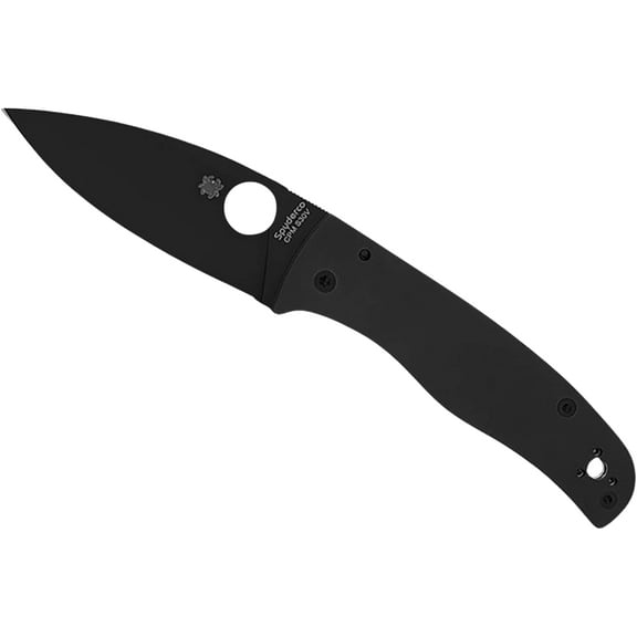 Spyderco Knives Spyderco Bodacious Compression Folding Knife (All Black) SPC263GPBK