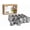 Silver, variant on 20 Pcs 14mm 1.50 14x1.50 Thread 6509422AA, 611.330 1.65" Long OEM Style Lug Nuts Chrome 7/8" Hex Fits 2011+ Jeep Grand Cherokee, 2018+ Jeep Wrangler, 2019+ Ram 1500 Classic