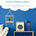 thumbnail image 5 of WORGEOUS  Shelf White Shelving Unit Decorative Home Accessories Gloss Floating Shelves Beige, 5 of 8