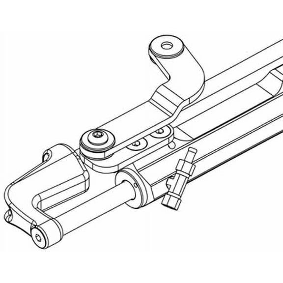 Uflex UC128OBF3 UC128OBF3; Front Mount Cylinder