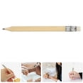 thumbnail image 2 of MLINS 100pcs Handheld Writing Pencils Wooden Portable Writing Pencils Easy Sharpening Pencils, 2 of 7