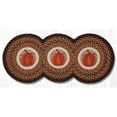thumbnail image 1 of Capitol Importing 95-222HP 15 x 36 in. Harvest Pumpkin Tri Circle Runner Rug, 1 of 1