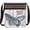 Butterfly, variant on Elephant Embroidered Boho Hobo Crossbody Bag, Vintage Ethnic Shoulder Purse for Women Travel Use 20x23x4cm