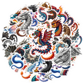 thumbnail image 2 of fantasy Dragon Stickers, Waterproof Dragon Sticker for Water Bottle Laptop Phone Cases Planner Skateboard Luggage Helmet Party Favor Decor, Ideal for Adults Teens Teacher Rewards, 2 of 9