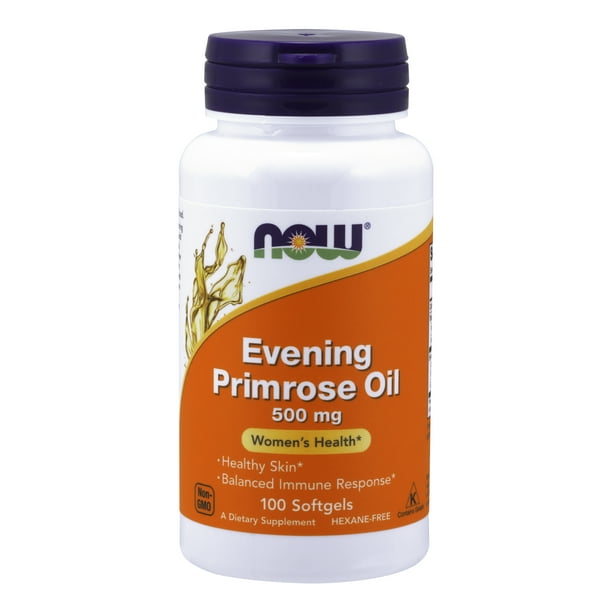 NOW Supplements, Evening Primrose Oil 500 mg with Naturally Occurring