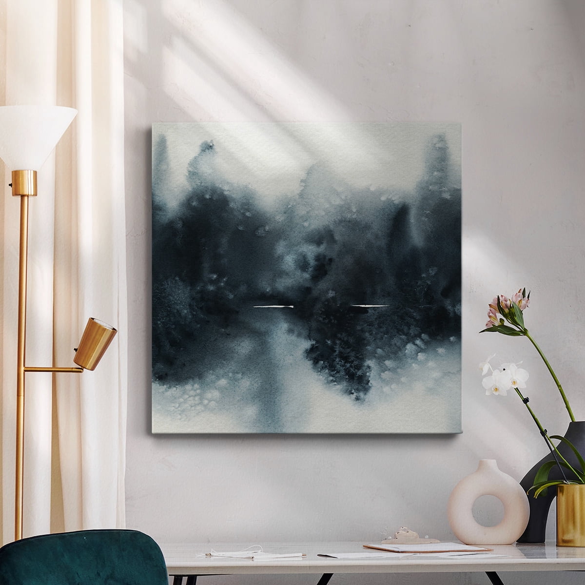 Wexford Home Winter Months II-Premium Gallery Wrapped Canvas, 24" x 24" - Ready to Hang