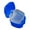Dark Blue, variant on Denture Storage Case with Hanging Net, False Teeth Bath Box Container, Portable Denture Cup Holder Bathroom Soak Travel