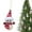 F, variant on KaiXunRui Christmas Ornaments Ornaments Vintage Christmas Ornaments Christmas Cute Snowman Plush Ornaments Hat Wearing Snowman Dolls Christmas Tree Hanging Decor Box Plush Accessories