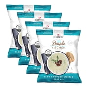ReadyWise Simple Kitchen Restaurant-Quality Clam Chowder Starter, Gluten-Free, Pack of 4