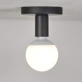 thumbnail image 1 of SHENMO Lampe de Plafond Moderne, Lampe de Plafond en Métal Noir, Ceili Moderne, 1 of 5