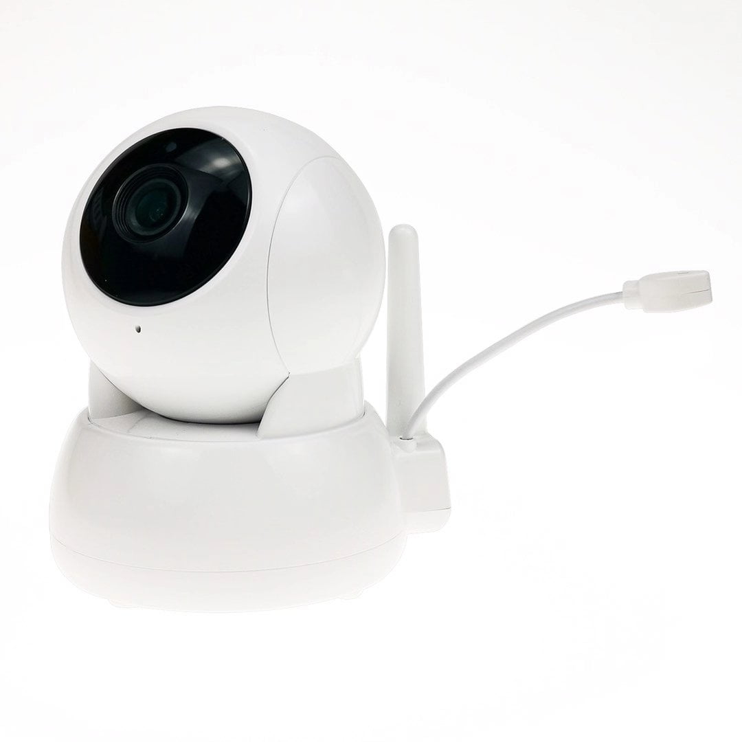Gtekpros MB518 Video Baby Monitor 5" Screen 1080P HD Baby Camera 5200mAh 2-Way Audio Temperature Monitoring Lullabies Pan-tilt  Infrared Night Vision