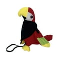 thumbnail image 4 of Milaget Stuffed Parrot on Shoulder Stuffed Animal Parrot Toy Pirate Bird Prop Halloween Parrot Toy Scarf, 4 of 9
