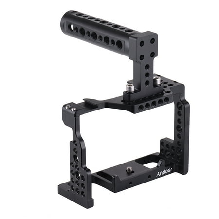 Image of Radirus Camera Cage + Handle Kit Professional Video Film Movie Making Stabilizer for A7II/A7III/A7SII/A7M3/A7RII/A7RIII Camera