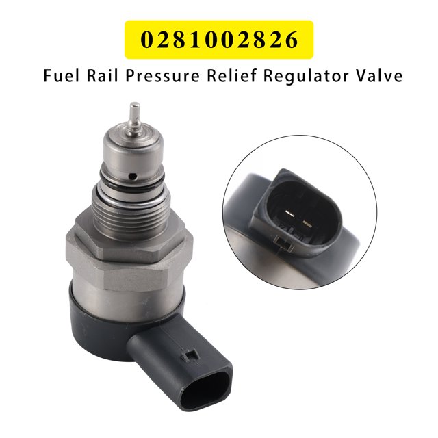 Válvula reguladora de alivio de presión del riel de combustible 0281002826 para Mercedes 3.5T 4.6T