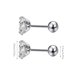 thumbnail image 5 of Pendientes de 5 piezas, pernos de cristal chapados en perno, accesorios de joyería geométrica, decoraciones de cartílago, moda para mujeres y Ropa, zapatos y accesorios Miscelánea acero 0.8*6*7mm Qarigey AP009679-06B, 5 of 6