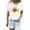 Yellow, variant on HCYSFG Womens Assorted Sunflower Graphic T Shirts Crewneck Short Sleeve Peace And Patriotic Designs Casual Tees Relaxed Fit Classic Everyday Summer Tops