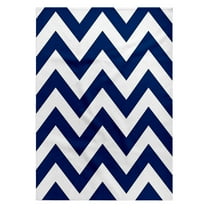 3dRose, Navy and White Chevron., 22x30 Bath Hand Pool Towel