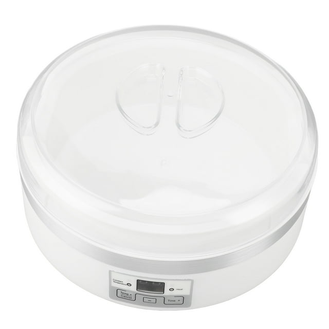 Yogurt Maker Stainless Steel Intelligent Control System, 7 Cups, Constant Temperature, Automatic Rice Wine Maker for Home Use