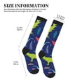 thumbnail image 4 of Sikiie Dinosaurs 1 Pairs Compression Socks for Men and Women 15-20 mmHg Running Support Socks, 4 of 7