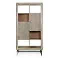 thumbnail image 2 of Gild Design House Camilo 72" High 2 Door Accent Cabinet in Grey/Brown, 2 of 4