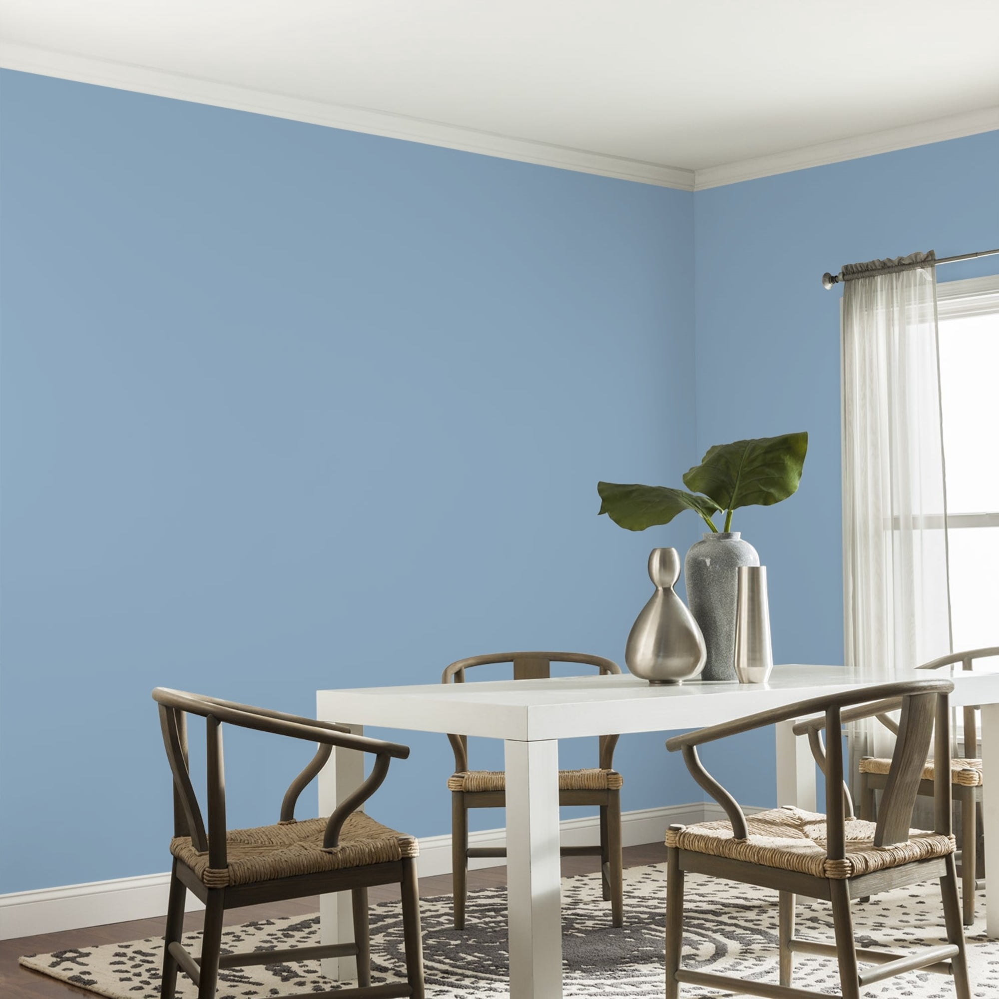 Glidden HEP Kaleidoscope / Blue, Eggshell Interior Paint with Primer, 1 Gallon