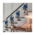 thumbnail image 4 of Christmas , Stair Christmas Garland for Stairs, Door, Fireplace, Window, Outdoor Indoor Christmas D, 4 of 5