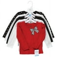 thumbnail image 2 of Hudson Baby Infant and Toddler Girl Long Sleeve T-Shirts, Houndstooth Red, 2 Toddler, 2 of 7
