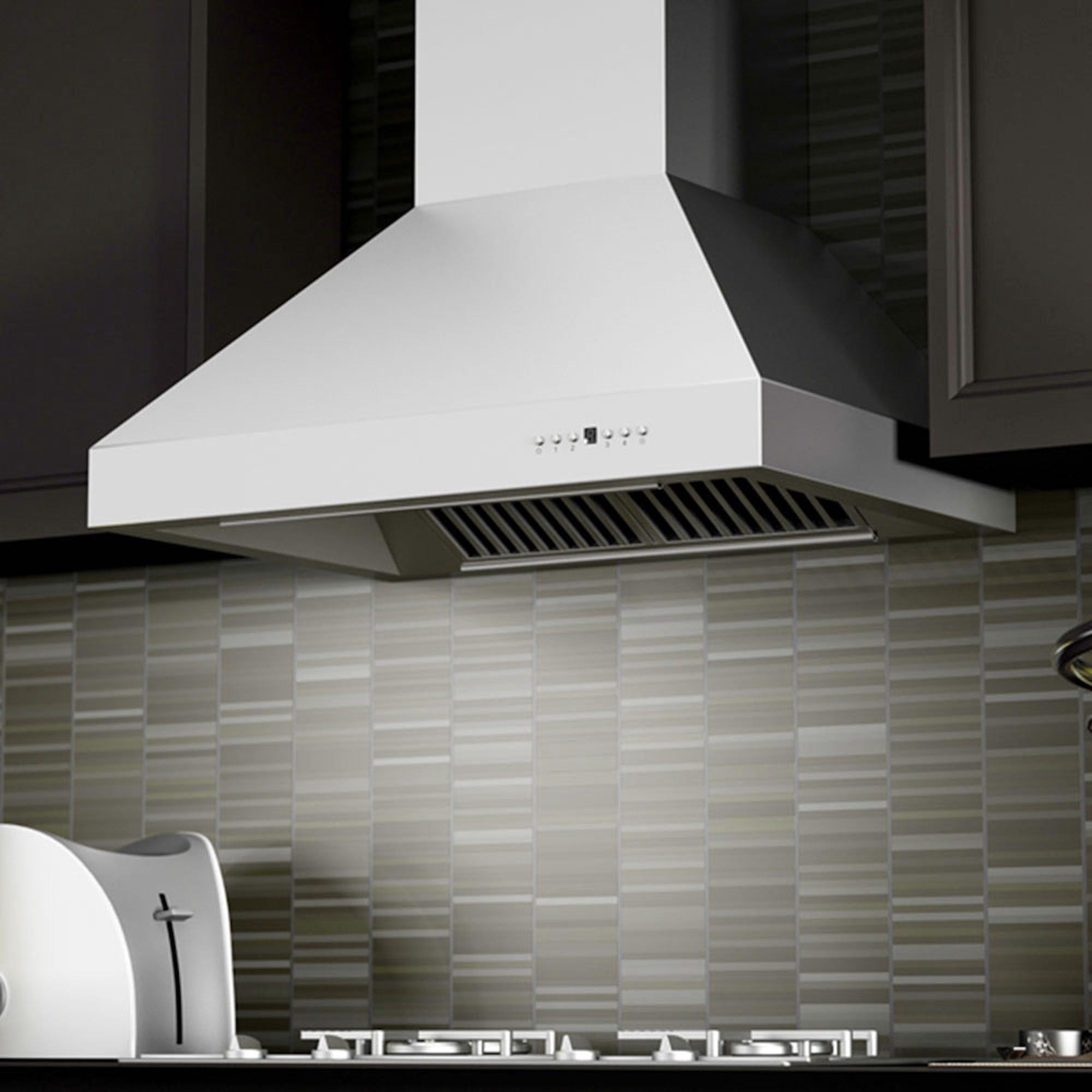 ZLINE 36 in. Remote Blower Wall Mount Range Hood in Stainless Steel (697-RD-36)
