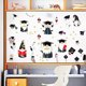 thumbnail image 3 of Graduation Window Clings for Glass Windows,Class of 2021 Grad Cap Diploma Gnome Graduation Cap Peel and Stick Vinyl Wall Stickers Decals for Car Offic, 3 of 4