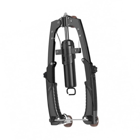 MOMOJIA Adjustable Hydraulic Power Chest Press Machine Arm Trainer Full Body Muscle Training Arm Machine with Counter Enduring