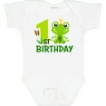thumbnail image 3 of Inktastic 1st Birthday Prince Frog Boys Baby Bodysuit, 3 of 5
